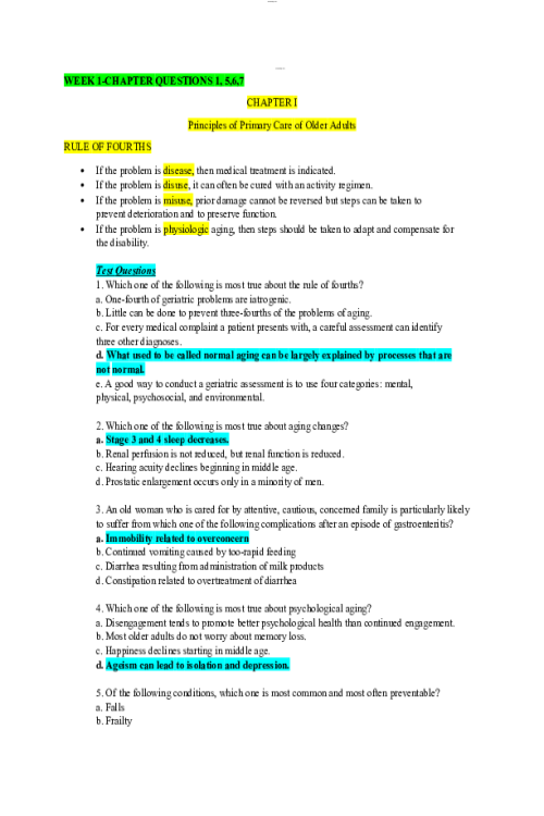 NR 601 Week 4 Midterm Exam - Questions from Hams Book